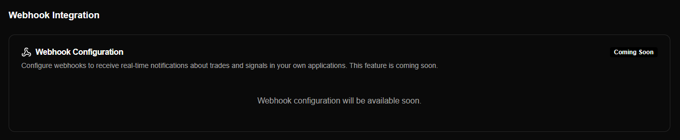 Webhook Configuration Preview